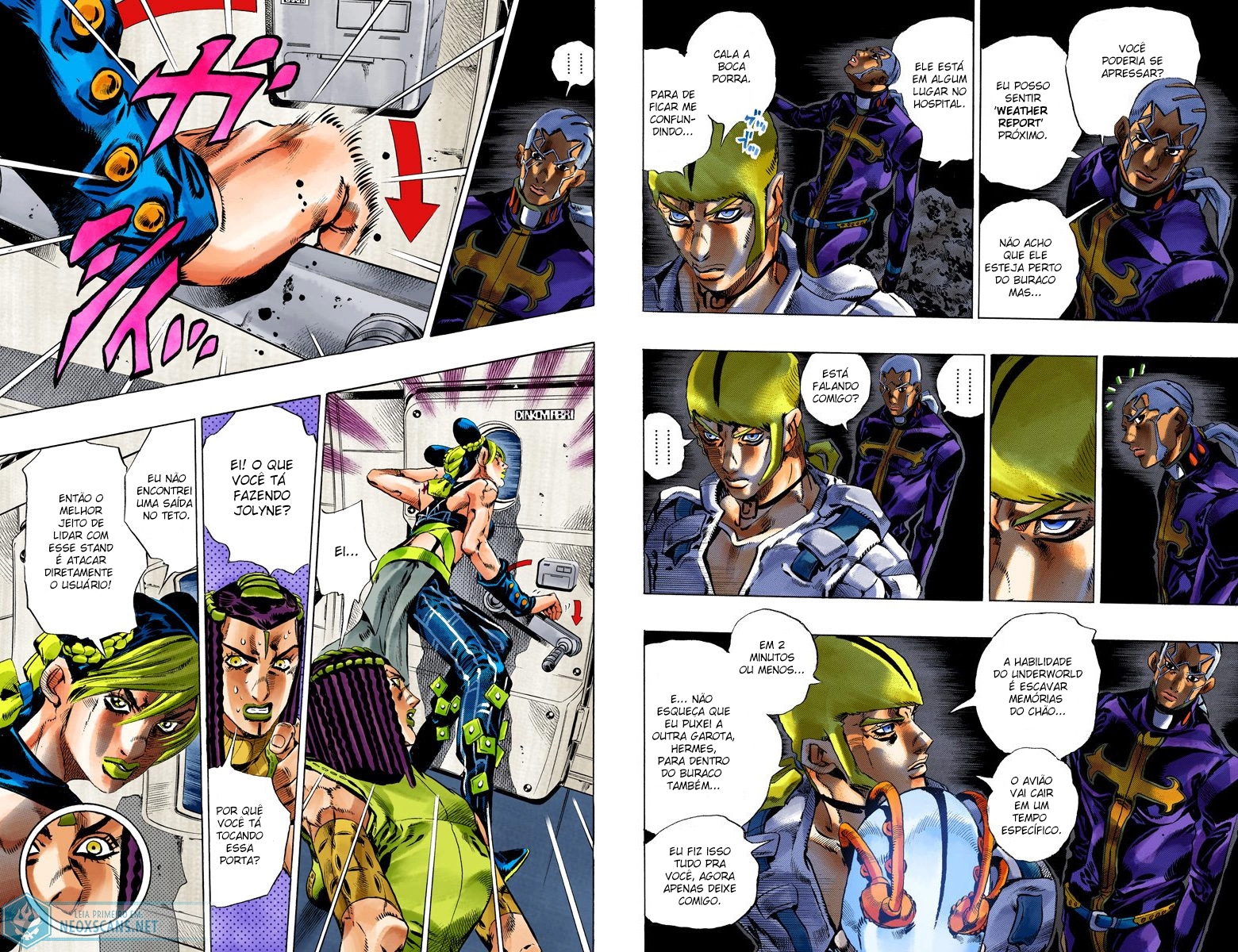 JoJo’s Bizarre Adventure Part 6: Stone Ocean (Colored Edition) Capítulo 121 Página 6