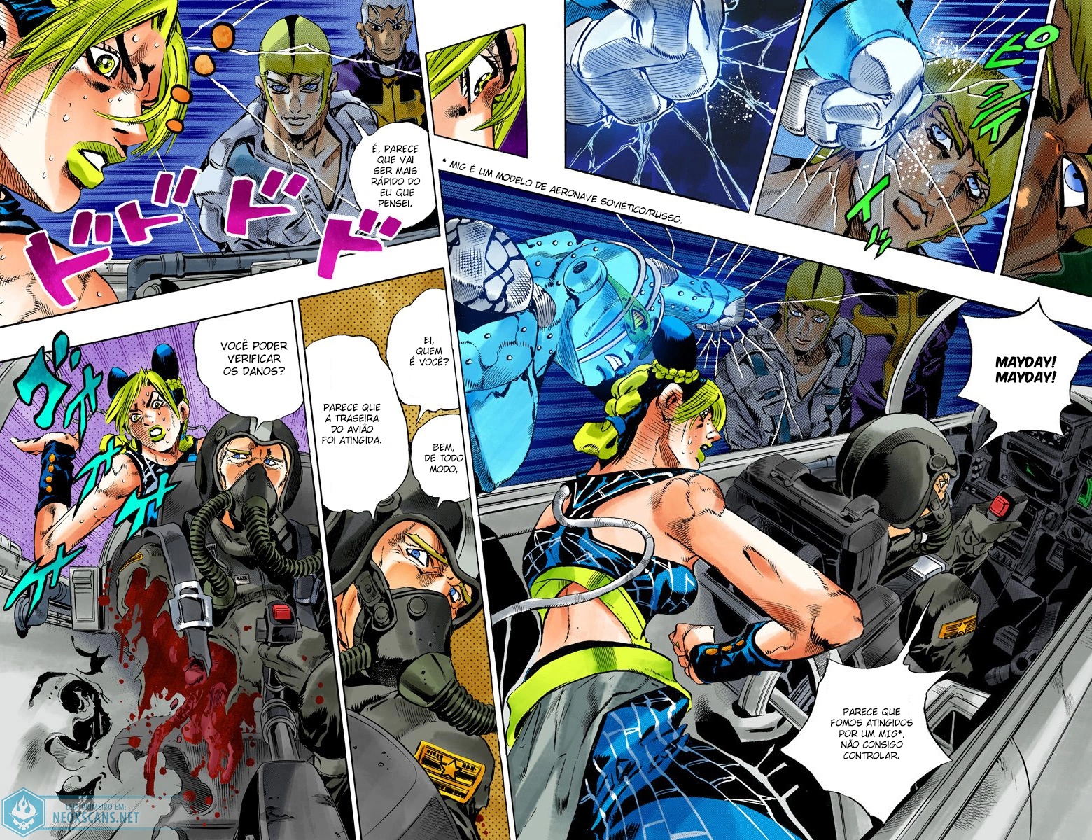 JoJo’s Bizarre Adventure Part 6: Stone Ocean (Colored Edition) Capítulo 121 Página 8