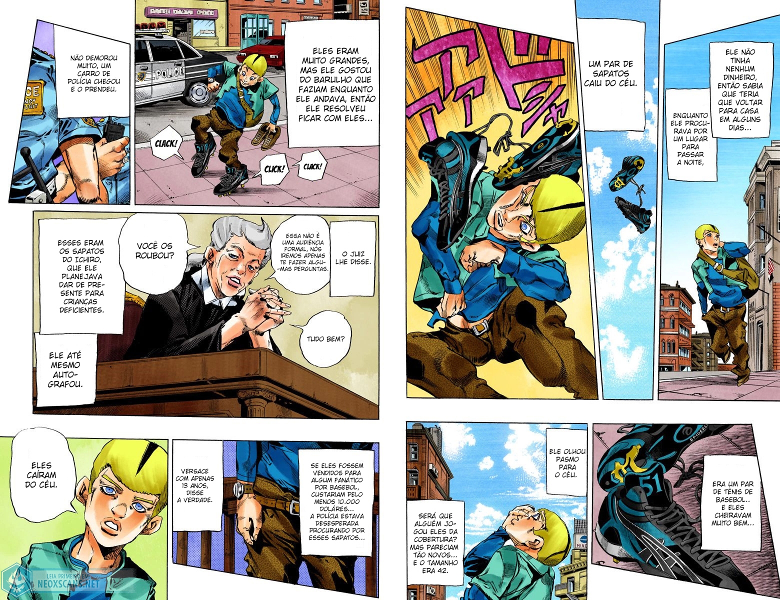 JoJo’s Bizarre Adventure Part 6: Stone Ocean (Colored Edition) Capítulo 122 Página 3