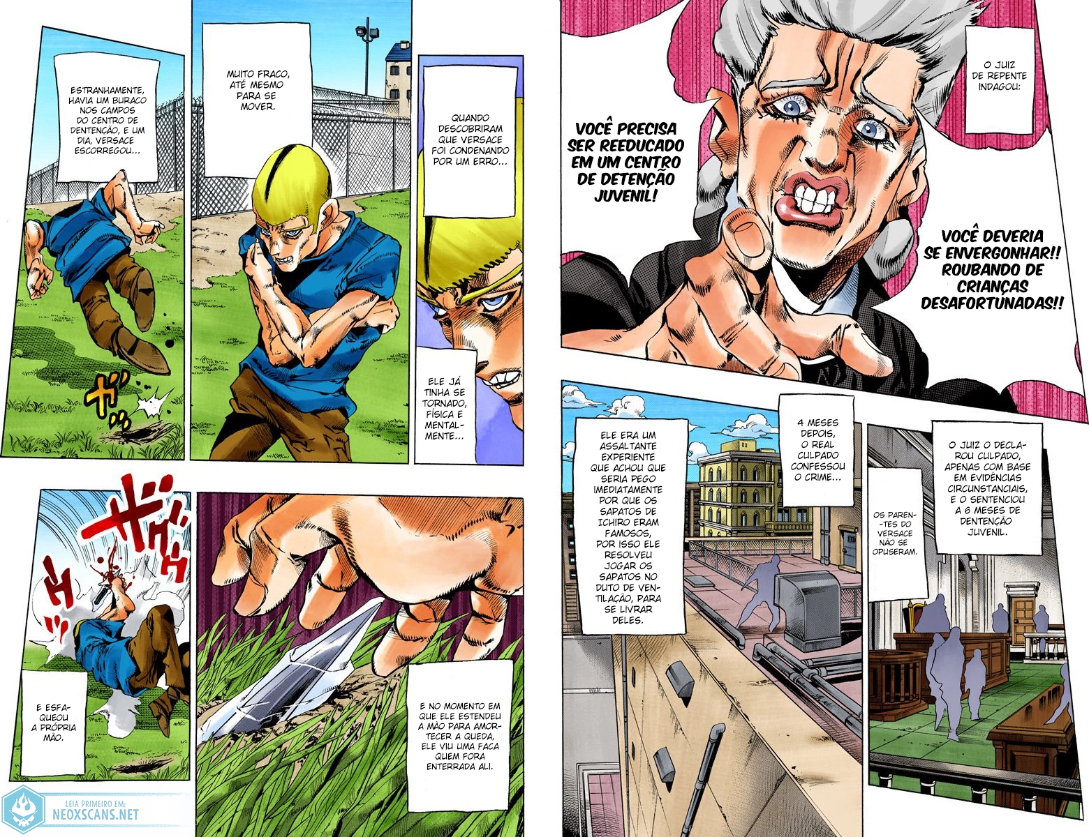 JoJo’s Bizarre Adventure Part 6: Stone Ocean (Colored Edition) Capítulo 122 Página 4