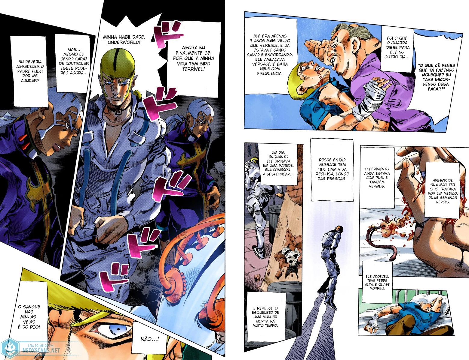 JoJo’s Bizarre Adventure Part 6: Stone Ocean (Colored Edition) Capítulo 122 Página 5