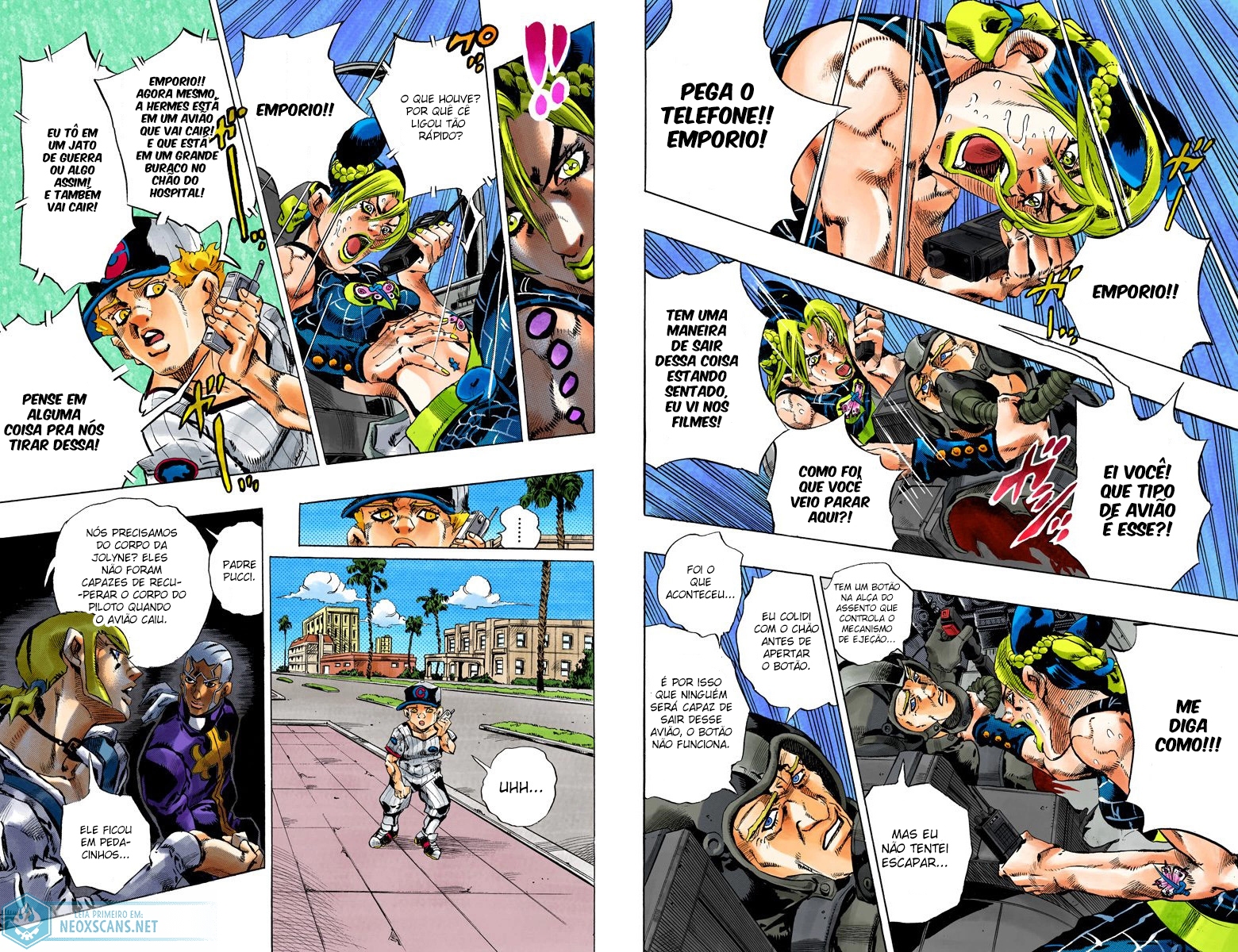 JoJo’s Bizarre Adventure Part 6: Stone Ocean (Colored Edition) Capítulo 122 Página 8