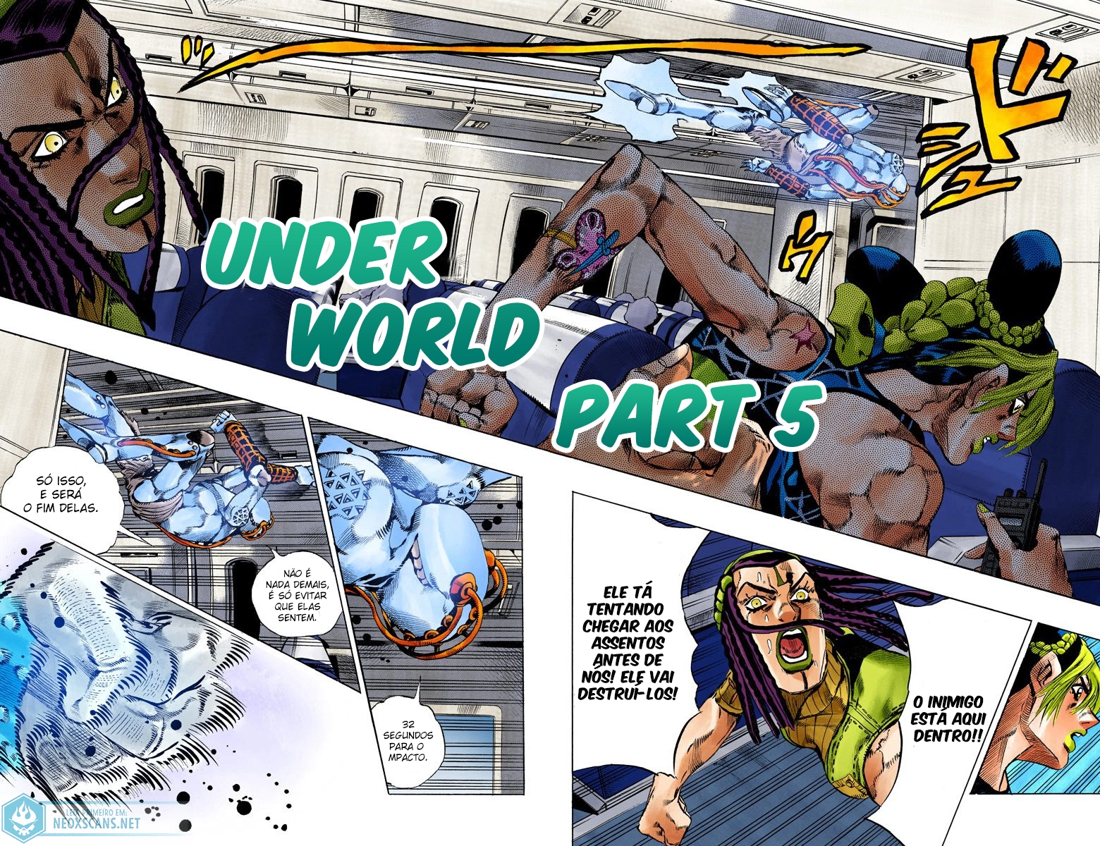 JoJo’s Bizarre Adventure Part 6: Stone Ocean (Colored Edition) Capítulo 123 Página 3