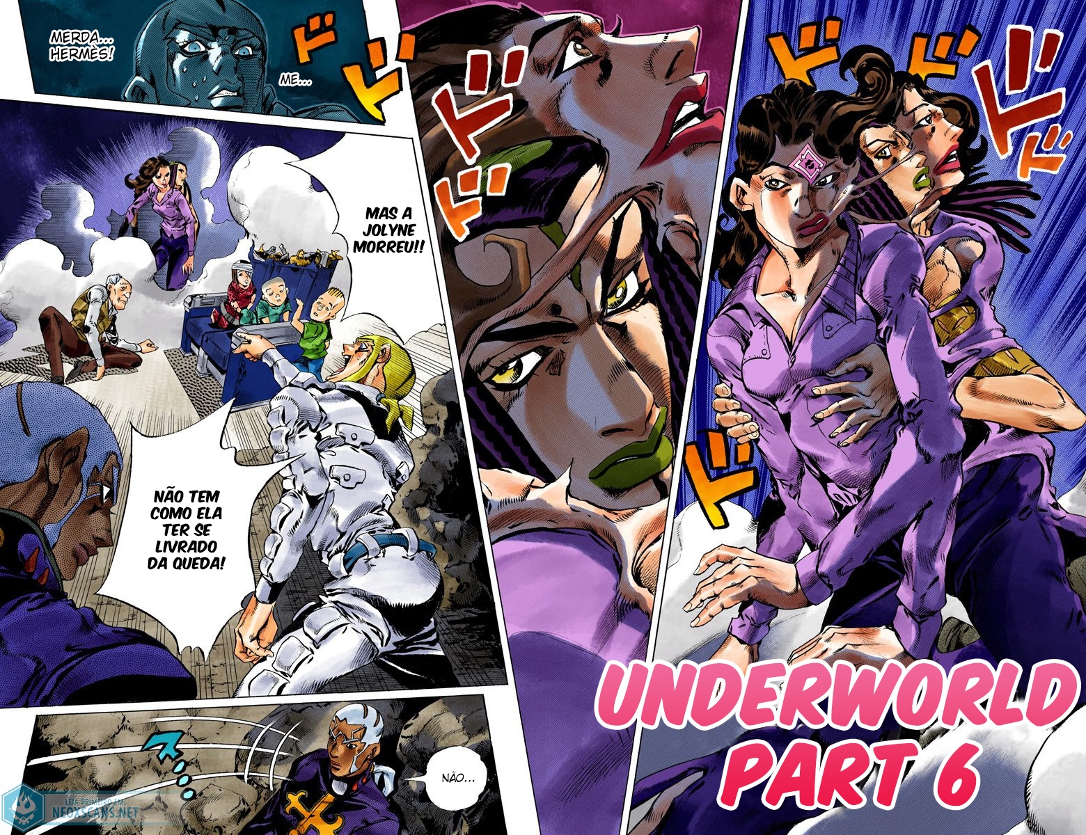 JoJo’s Bizarre Adventure Part 6: Stone Ocean (Colored Edition) Capítulo 124 Página 3
