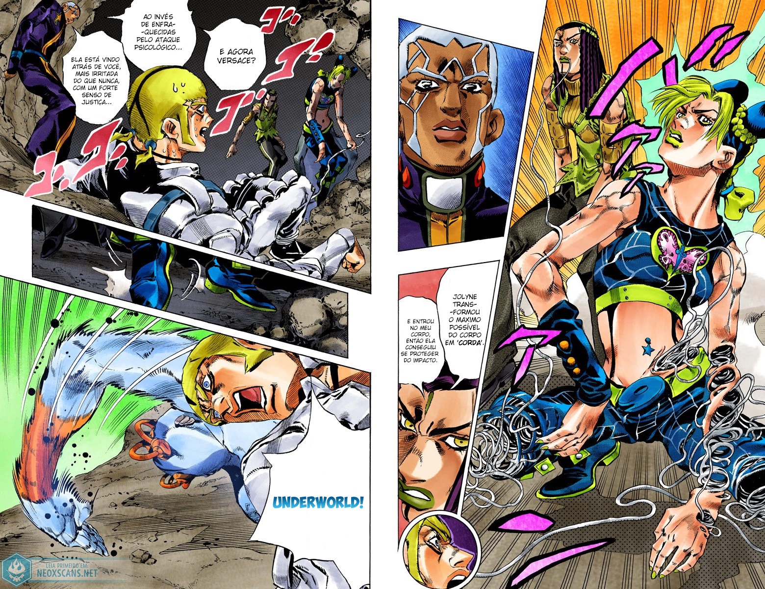 JoJo’s Bizarre Adventure Part 6: Stone Ocean (Colored Edition) Capítulo 124 Página 5