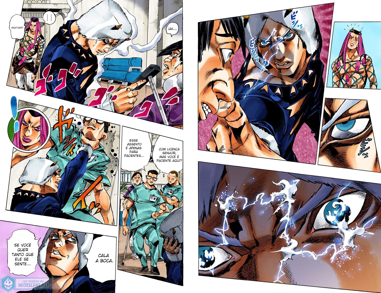 JoJo’s Bizarre Adventure Part 6: Stone Ocean (Colored Edition) Capítulo 125 Página 4