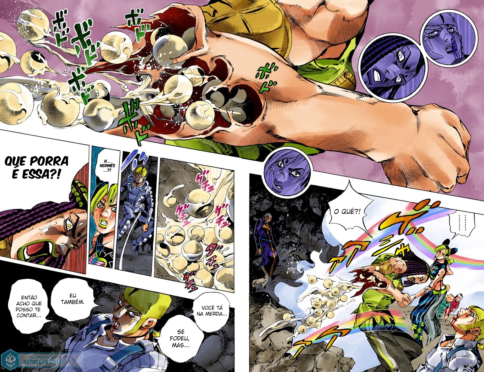 JoJo’s Bizarre Adventure Part 6: Stone Ocean (Colored Edition) Capítulo 125 Página 8