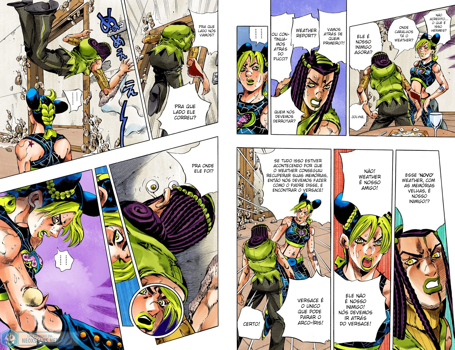 JoJo’s Bizarre Adventure Part 6: Stone Ocean (Colored Edition) Capítulo 126 Página 10