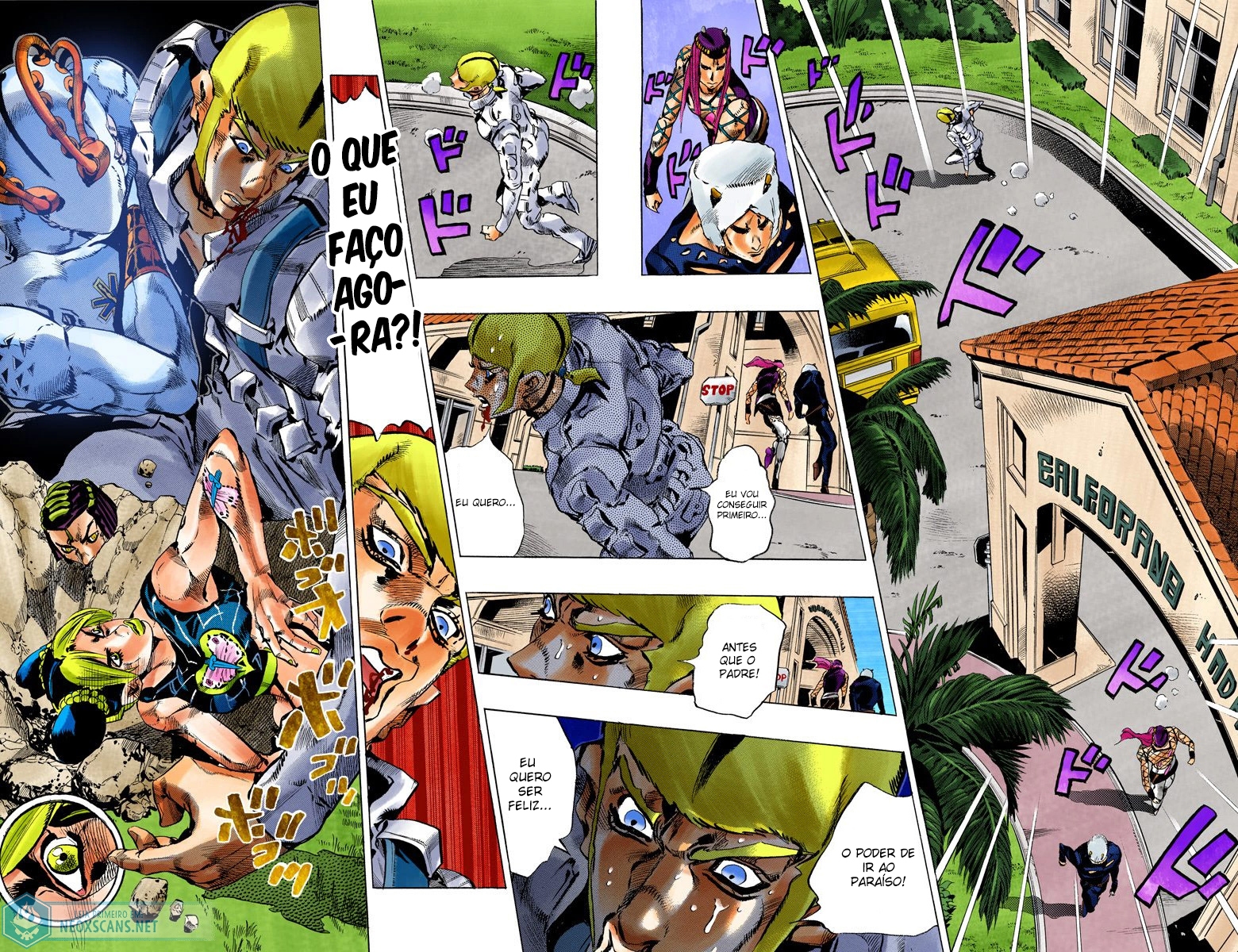 JoJo’s Bizarre Adventure Part 6: Stone Ocean (Colored Edition) Capítulo 126 Página 4