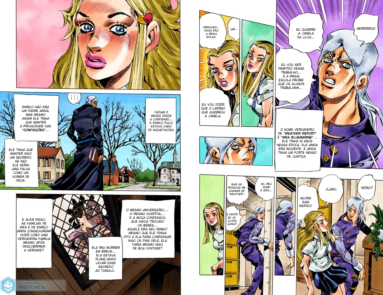 JoJo’s Bizarre Adventure Part 6: Stone Ocean (Colored Edition) Capítulo 128 Página 5