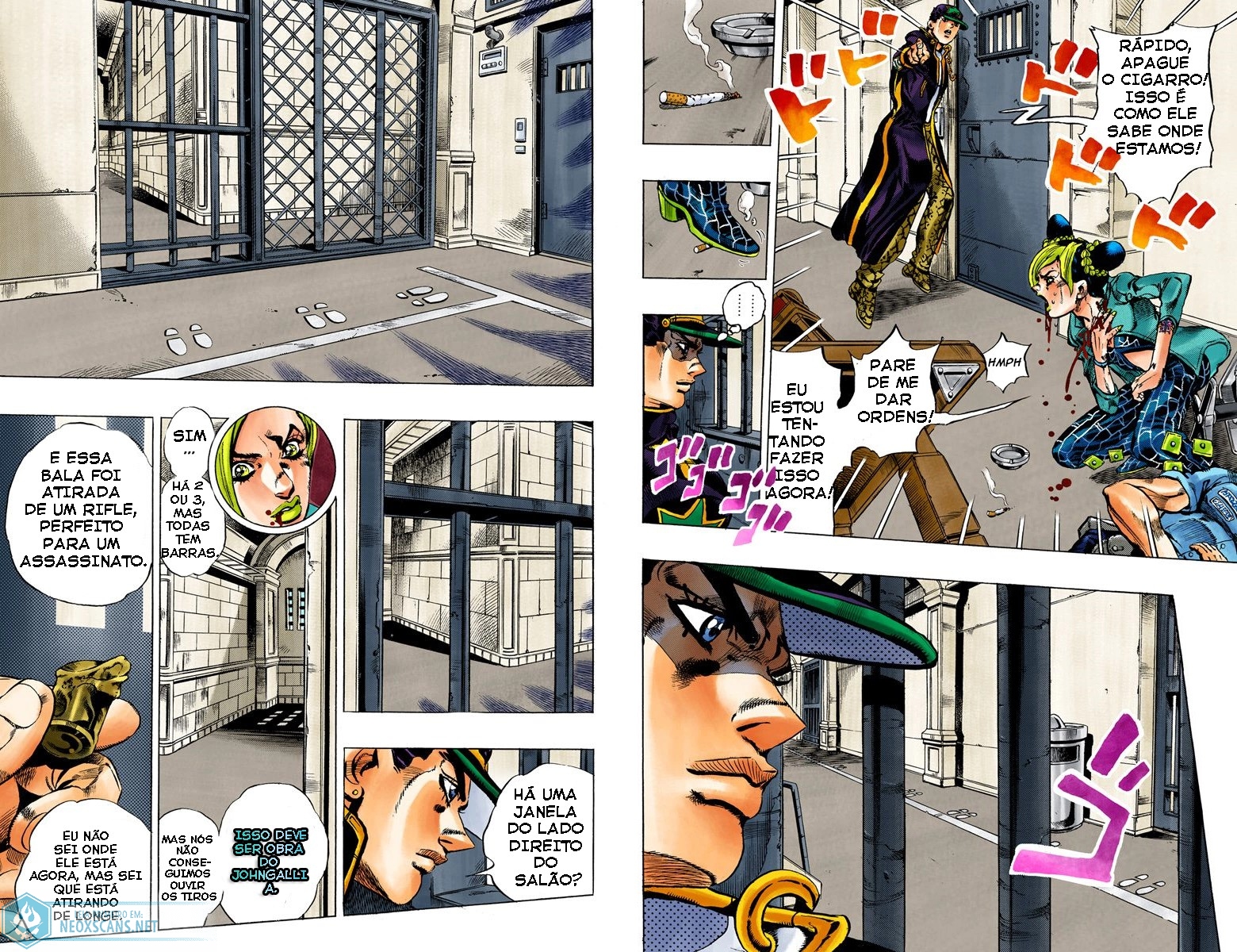 JoJo’s Bizarre Adventure Part 6: Stone Ocean (Colored Edition) Capítulo 13 Página 3