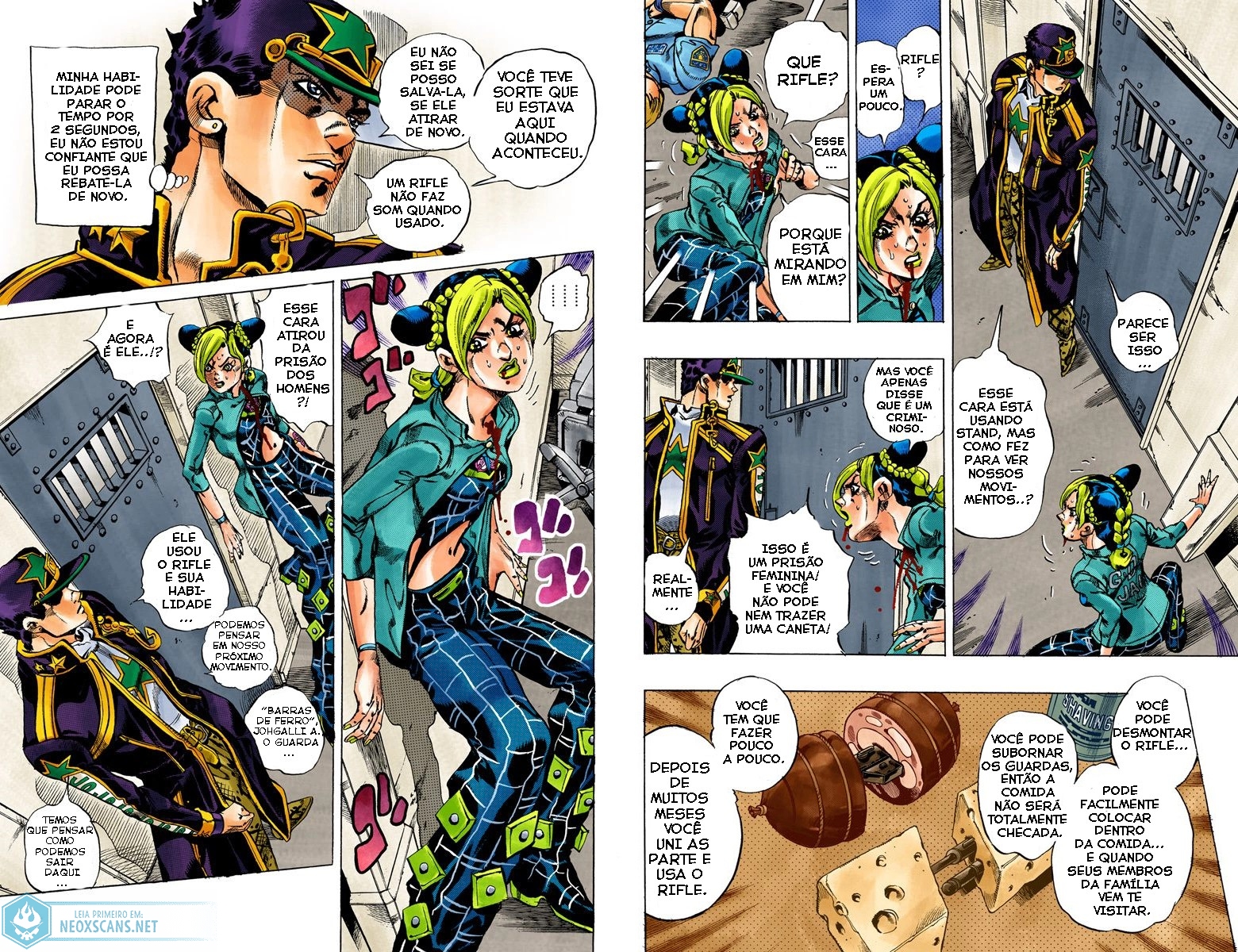 JoJo’s Bizarre Adventure Part 6: Stone Ocean (Colored Edition) Capítulo 13 Página 4