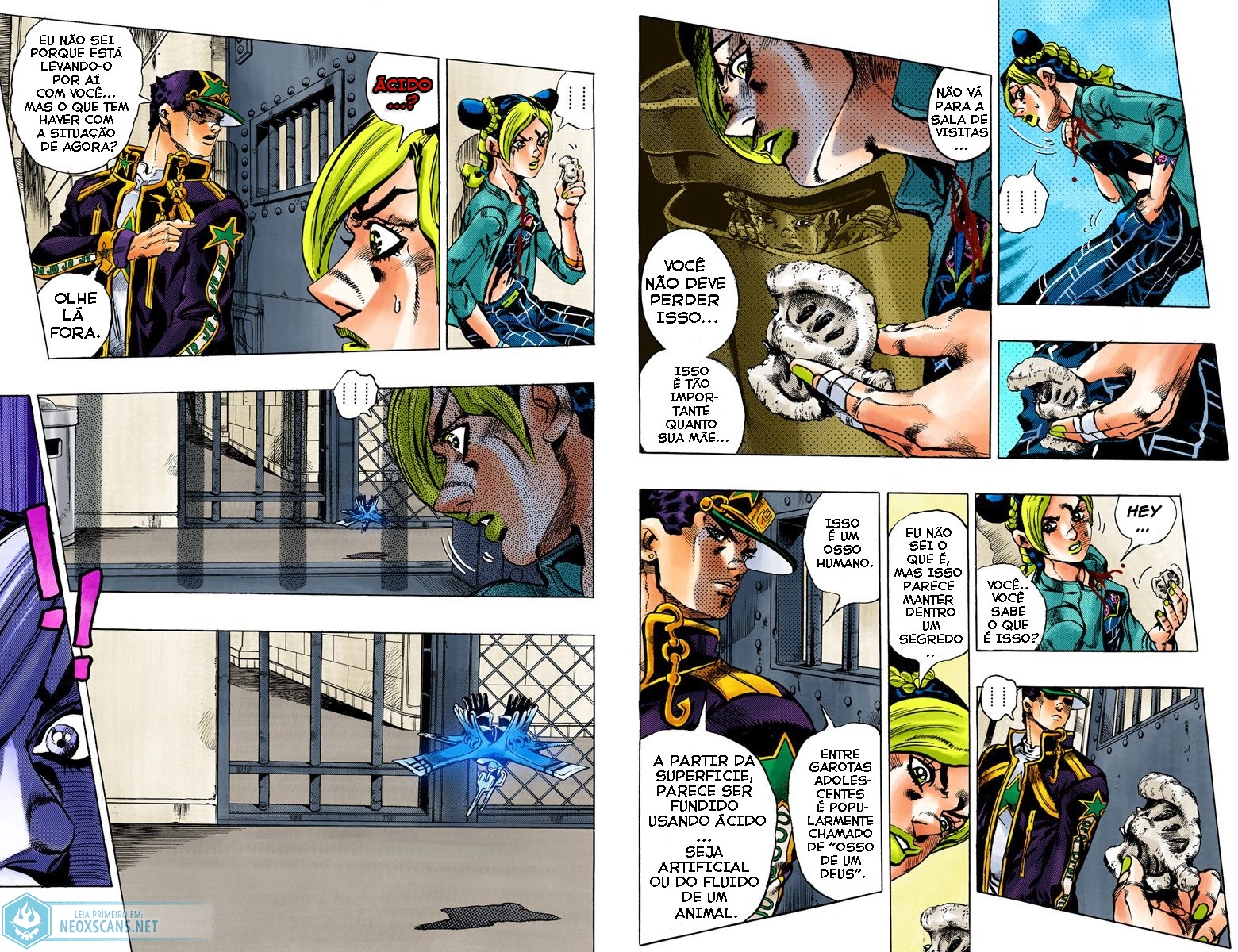 JoJo’s Bizarre Adventure Part 6: Stone Ocean (Colored Edition) Capítulo 13 Página 5