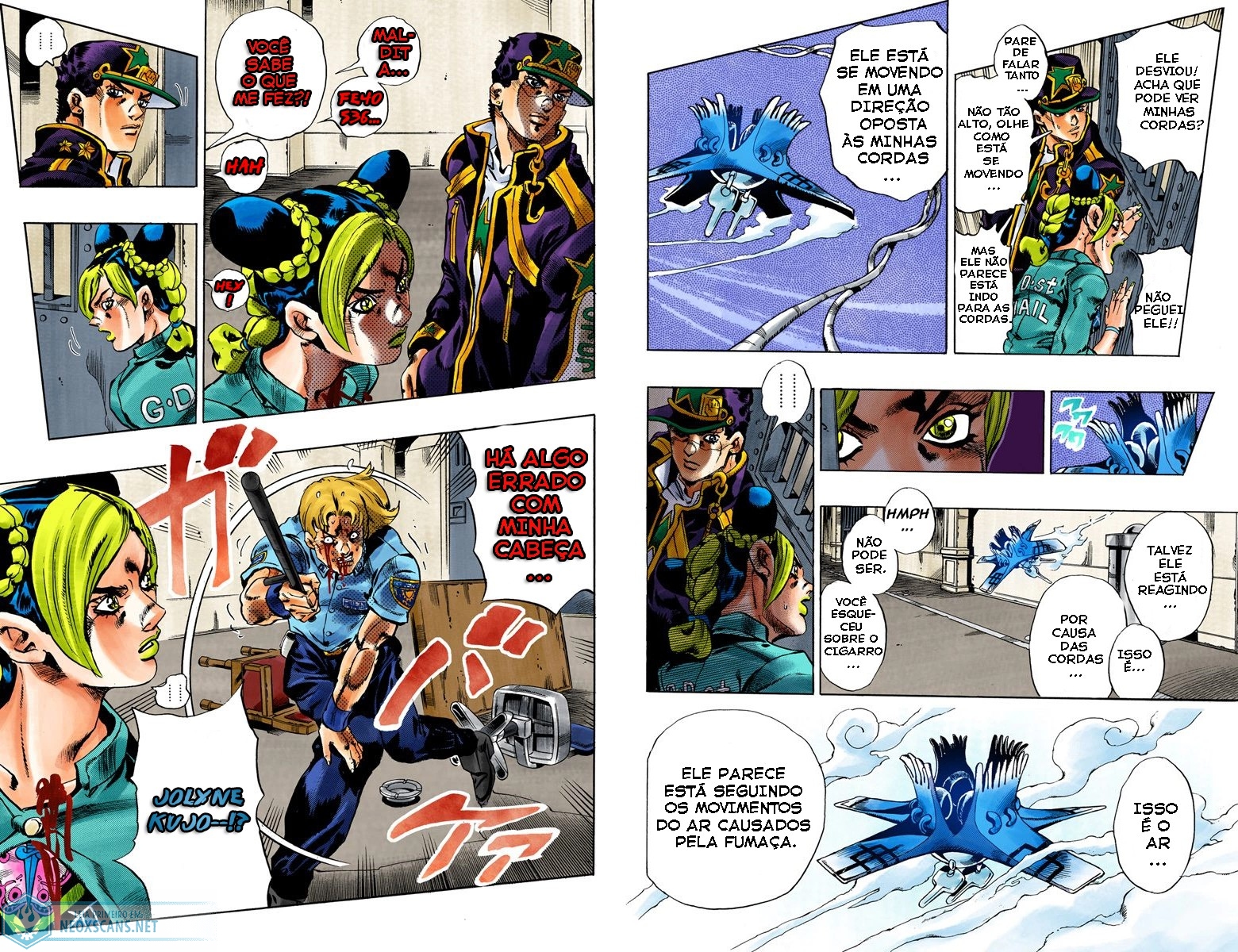 JoJo’s Bizarre Adventure Part 6: Stone Ocean (Colored Edition) Capítulo 13 Página 8