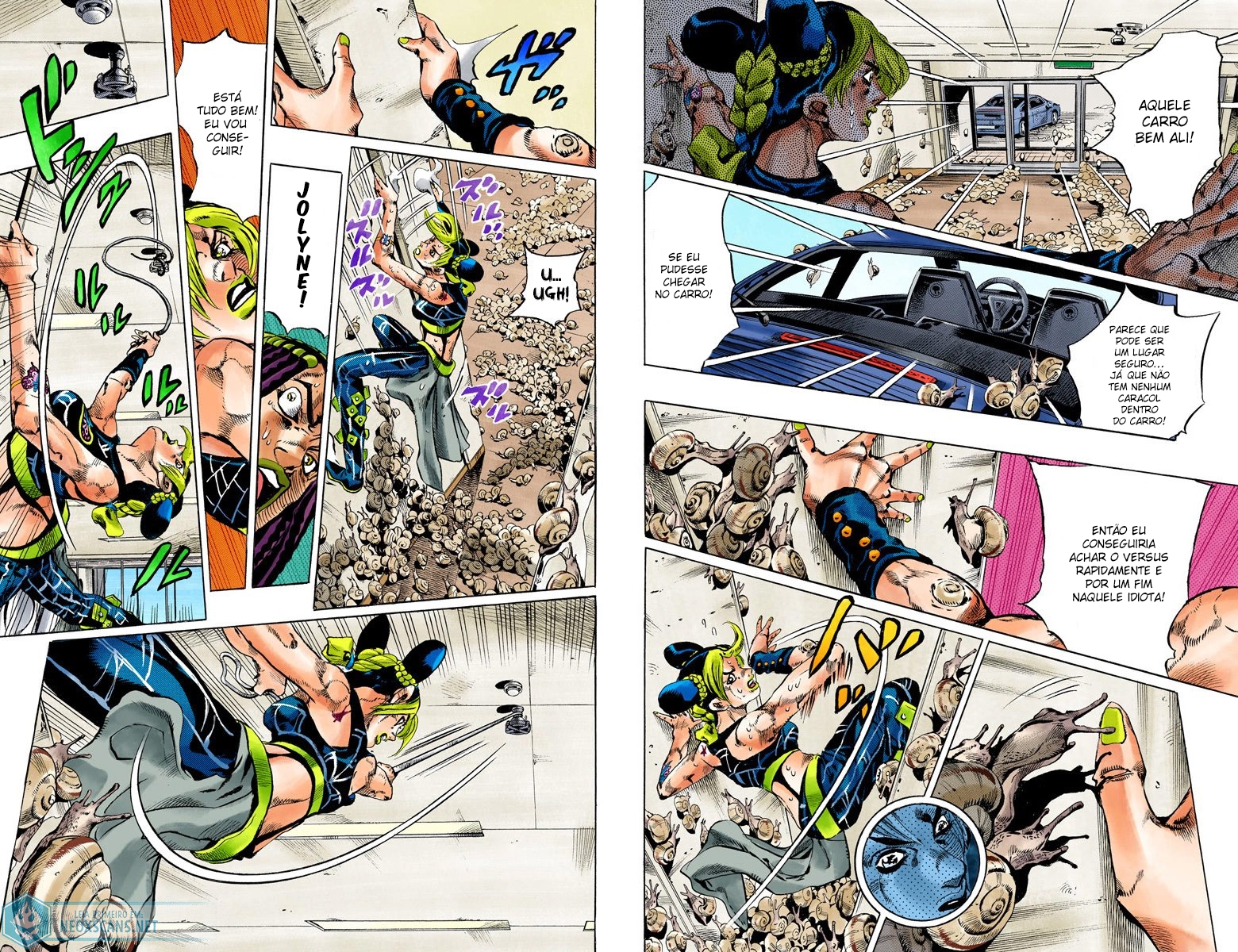 JoJo’s Bizarre Adventure Part 6: Stone Ocean (Colored Edition) Capítulo 130 Página 5