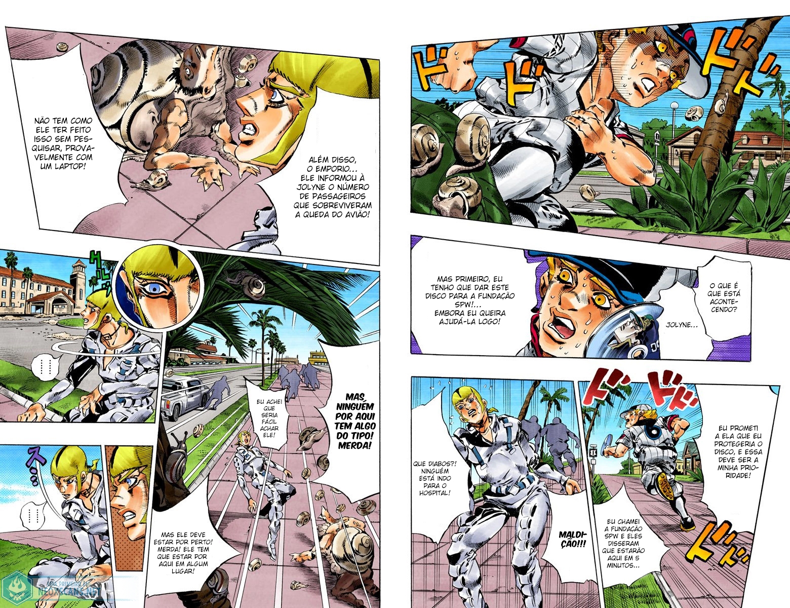JoJo’s Bizarre Adventure Part 6: Stone Ocean (Colored Edition) Capítulo 131 Página 4