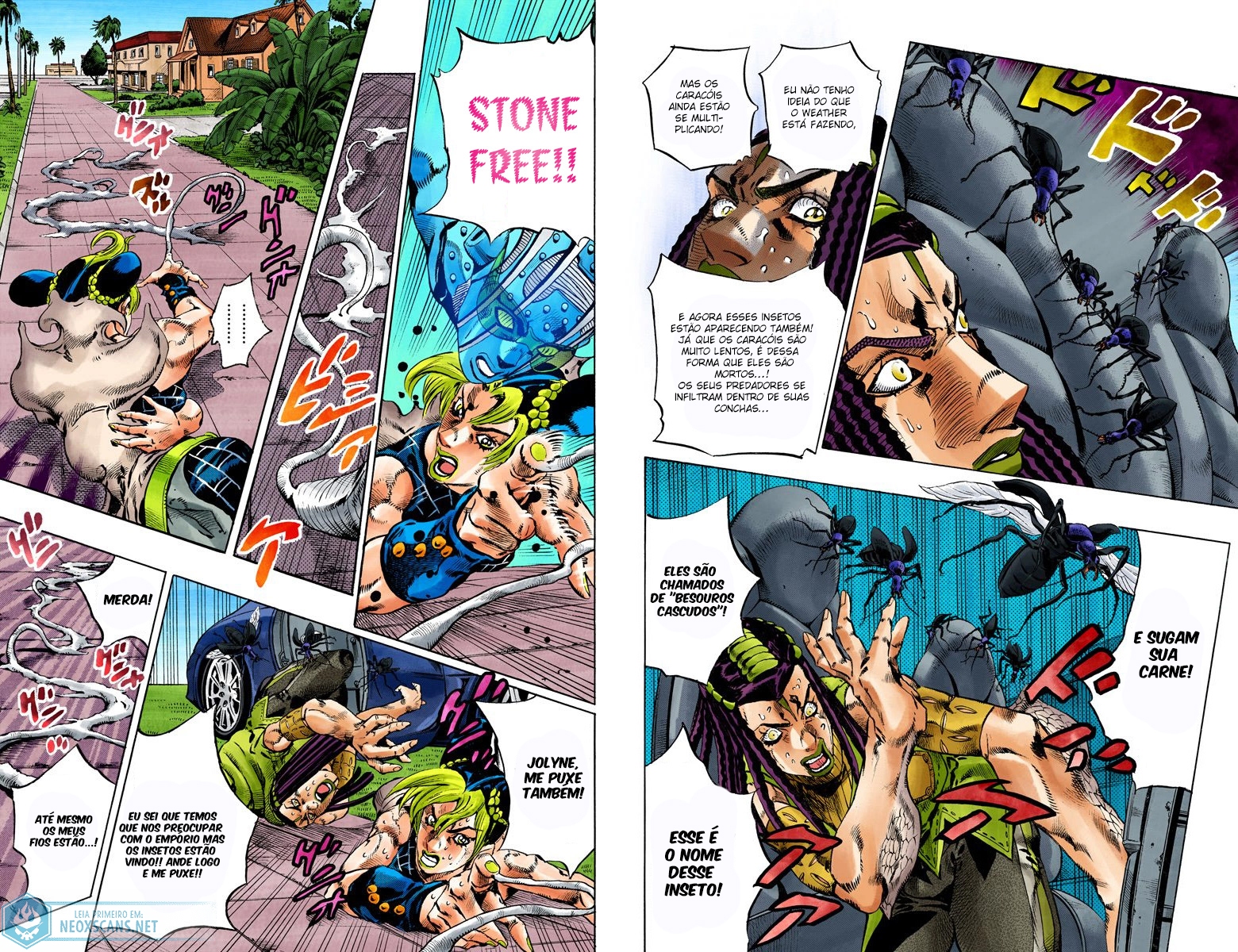 JoJo’s Bizarre Adventure Part 6: Stone Ocean (Colored Edition) Capítulo 132 Página 4