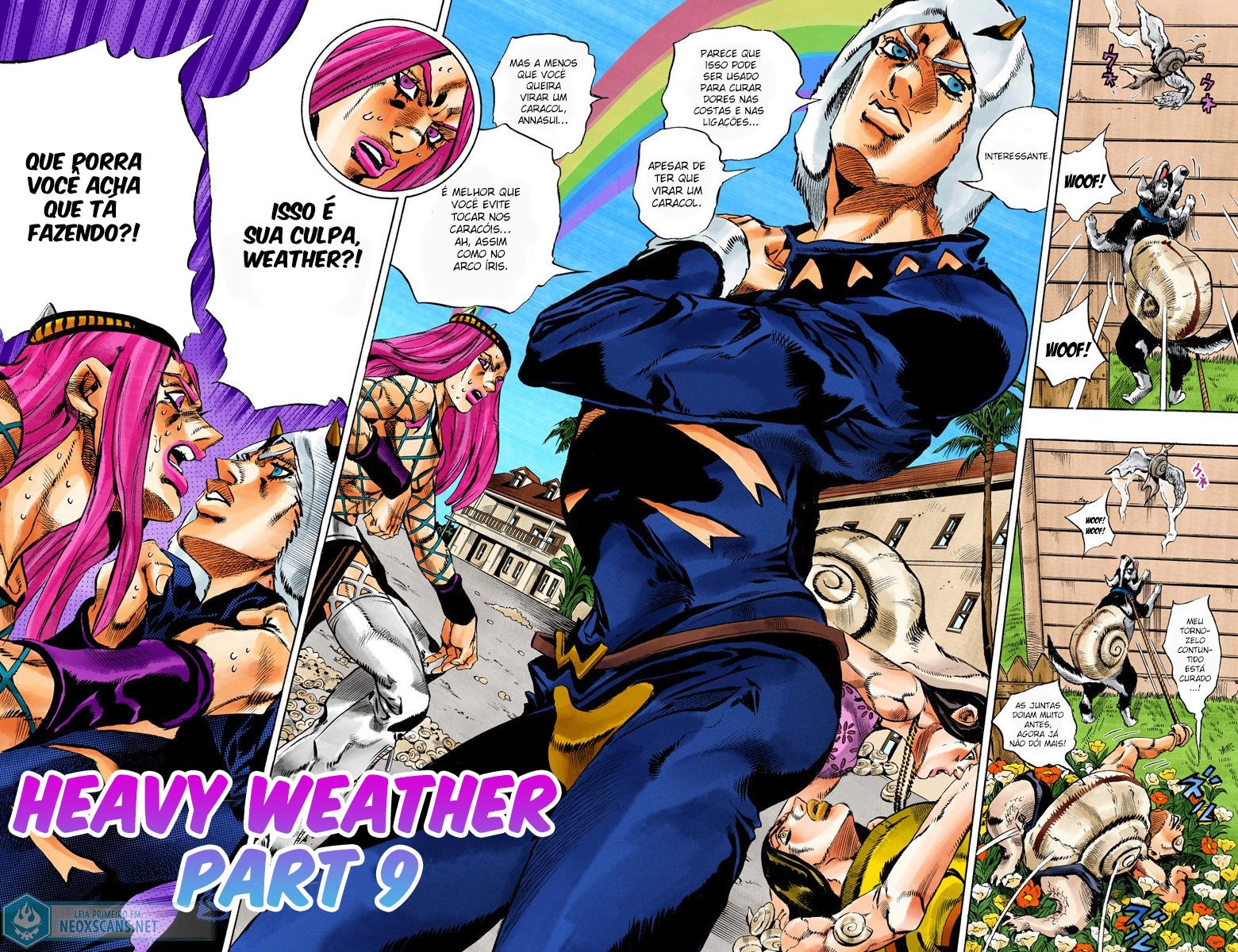 JoJo’s Bizarre Adventure Part 6: Stone Ocean (Colored Edition) Capítulo 133 Página 3