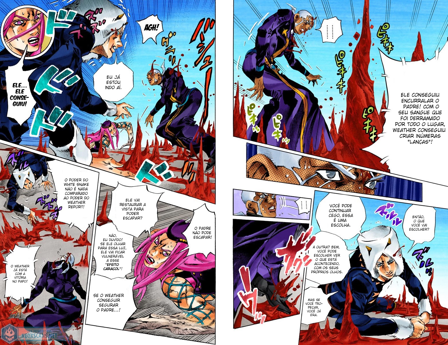 JoJo’s Bizarre Adventure Part 6: Stone Ocean (Colored Edition) Capítulo 135 Página 8