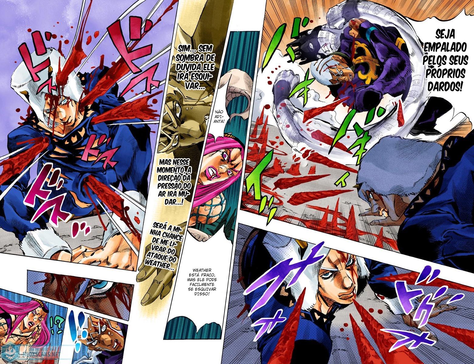 JoJo’s Bizarre Adventure Part 6: Stone Ocean (Colored Edition) Capítulo 136 Página 4