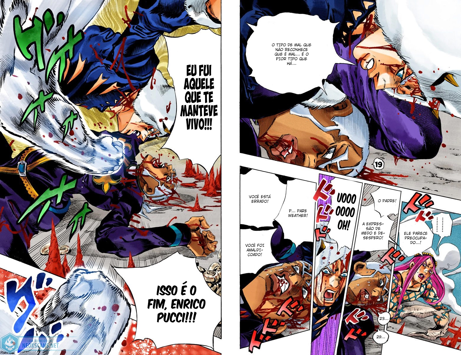 JoJo’s Bizarre Adventure Part 6: Stone Ocean (Colored Edition) Capítulo 136 Página 8