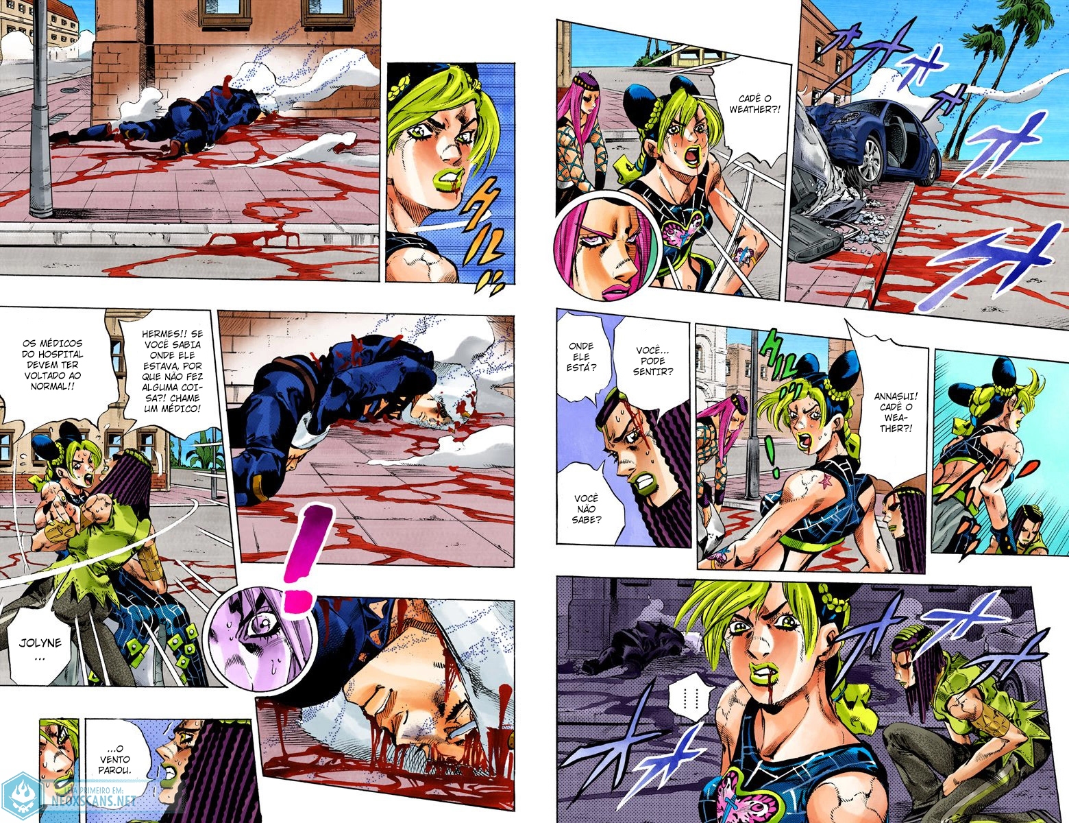 JoJo’s Bizarre Adventure Part 6: Stone Ocean (Colored Edition) Capítulo 137 Página 9