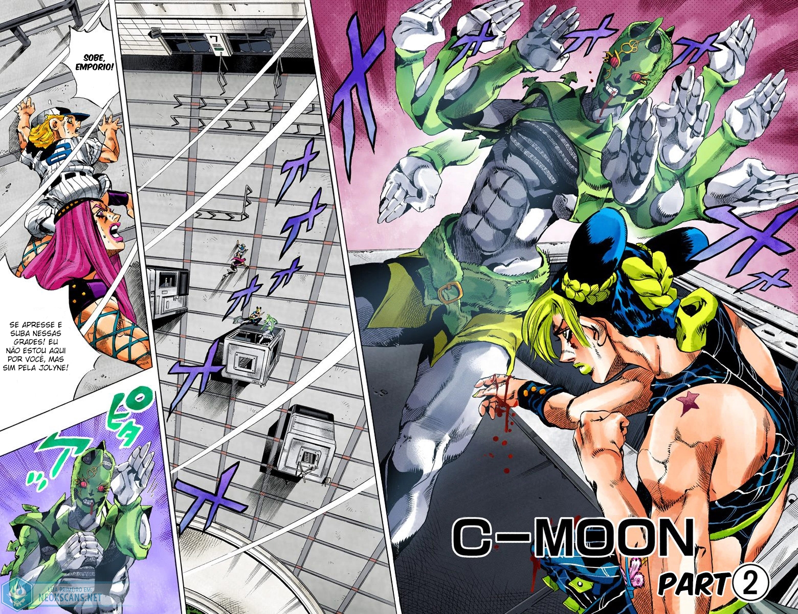 JoJo’s Bizarre Adventure Part 6: Stone Ocean (Colored Edition) Capítulo 142 Página 3