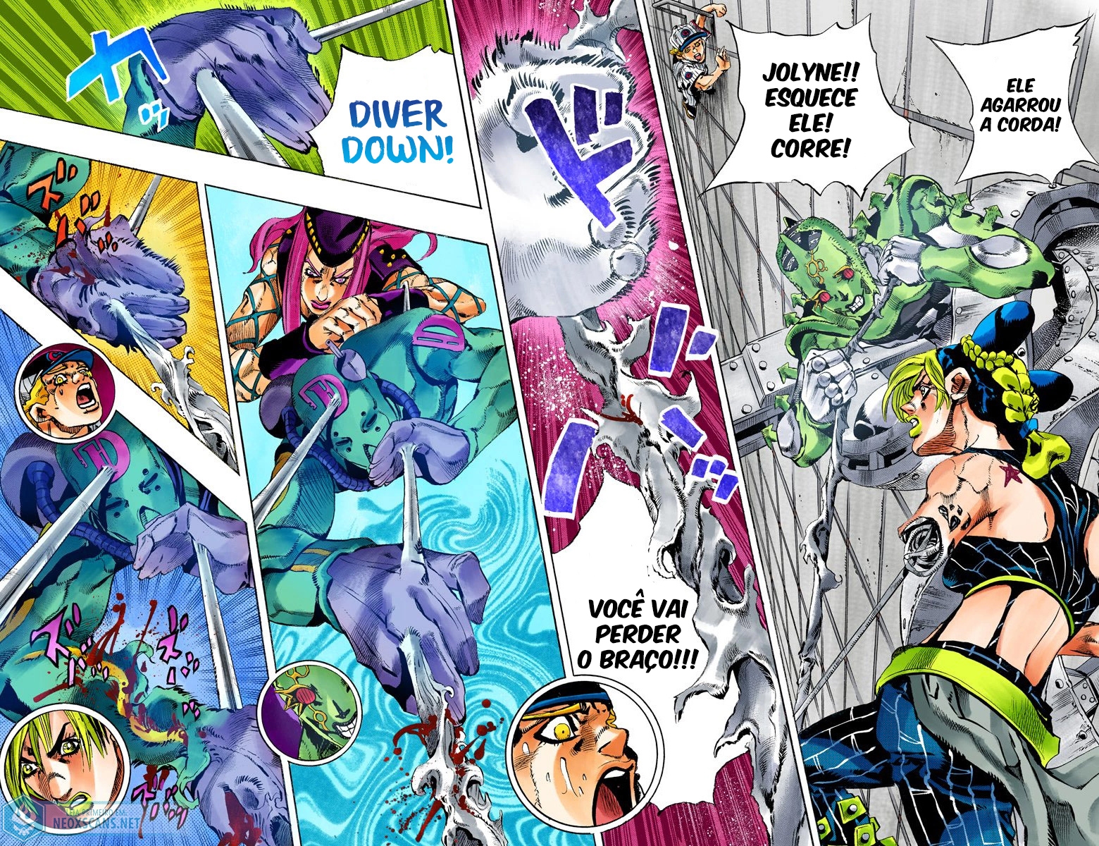 JoJo’s Bizarre Adventure Part 6: Stone Ocean (Colored Edition) Capítulo 143 Página 6