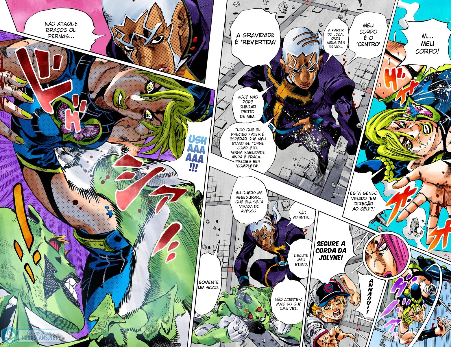 JoJo’s Bizarre Adventure Part 6: Stone Ocean (Colored Edition) Capítulo 144 Página 4