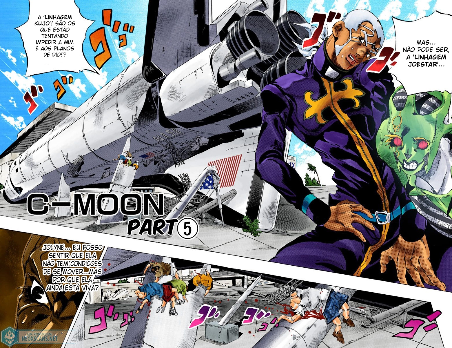 JoJo’s Bizarre Adventure Part 6: Stone Ocean (Colored Edition) Capítulo 145 Página 3