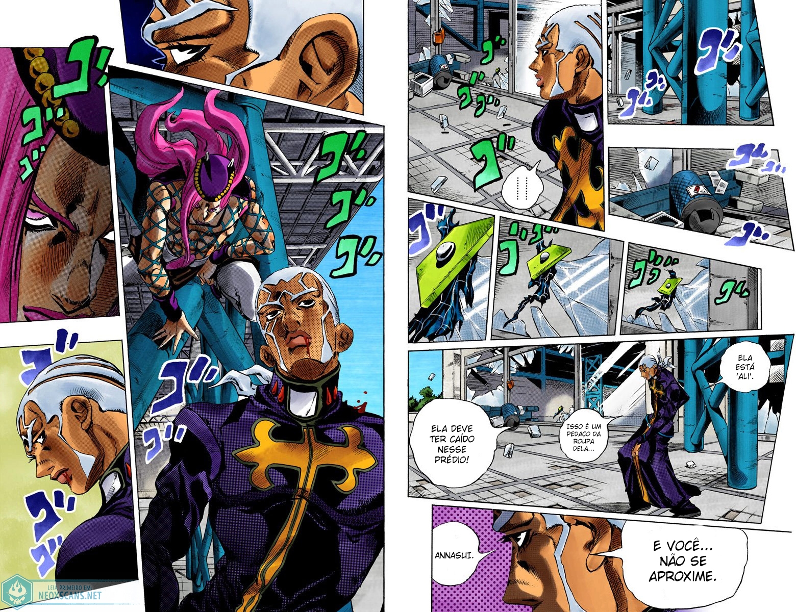 JoJo’s Bizarre Adventure Part 6: Stone Ocean (Colored Edition) Capítulo 145 Página 5
