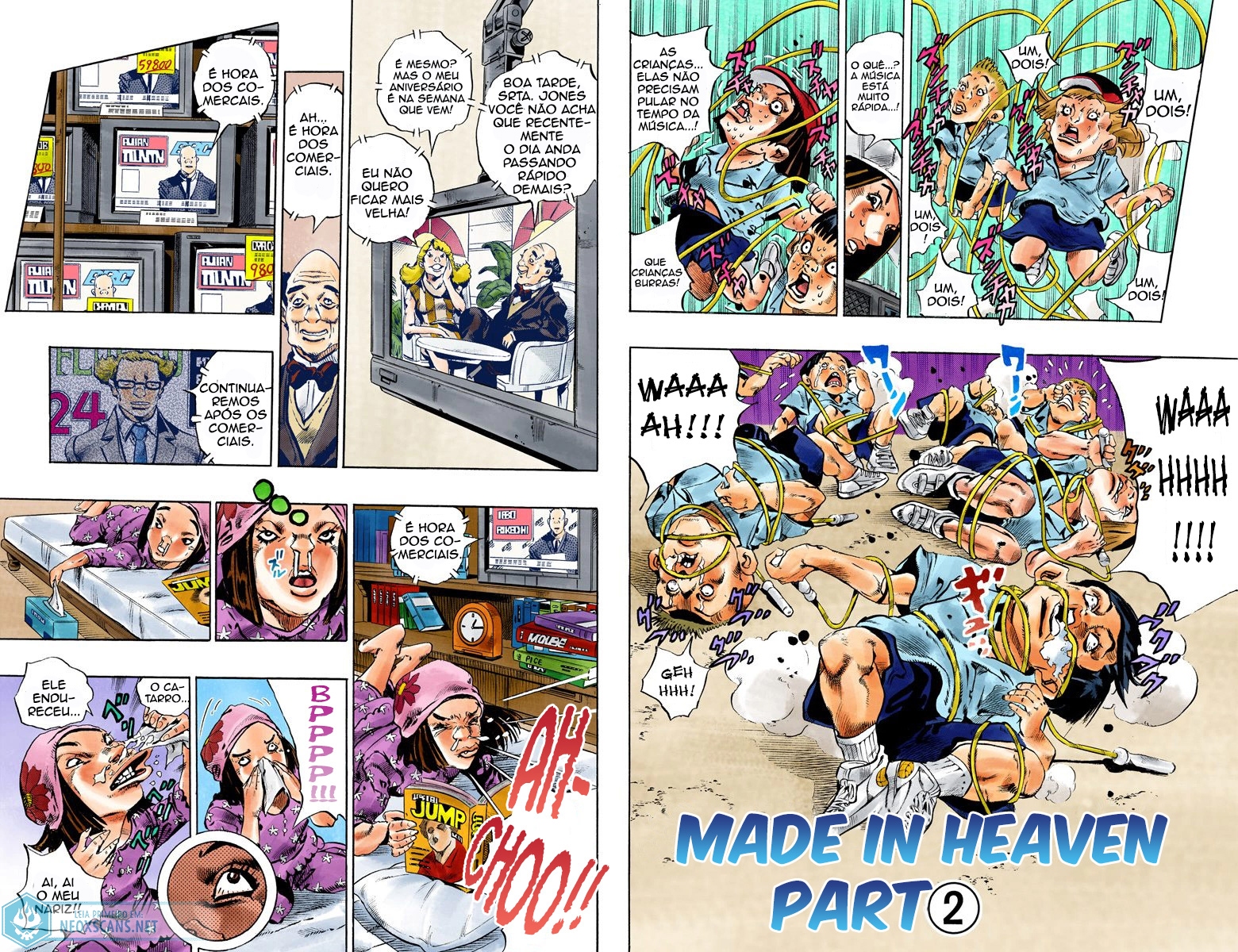 JoJo’s Bizarre Adventure Part 6: Stone Ocean (Colored Edition) Capítulo 150 Página 3