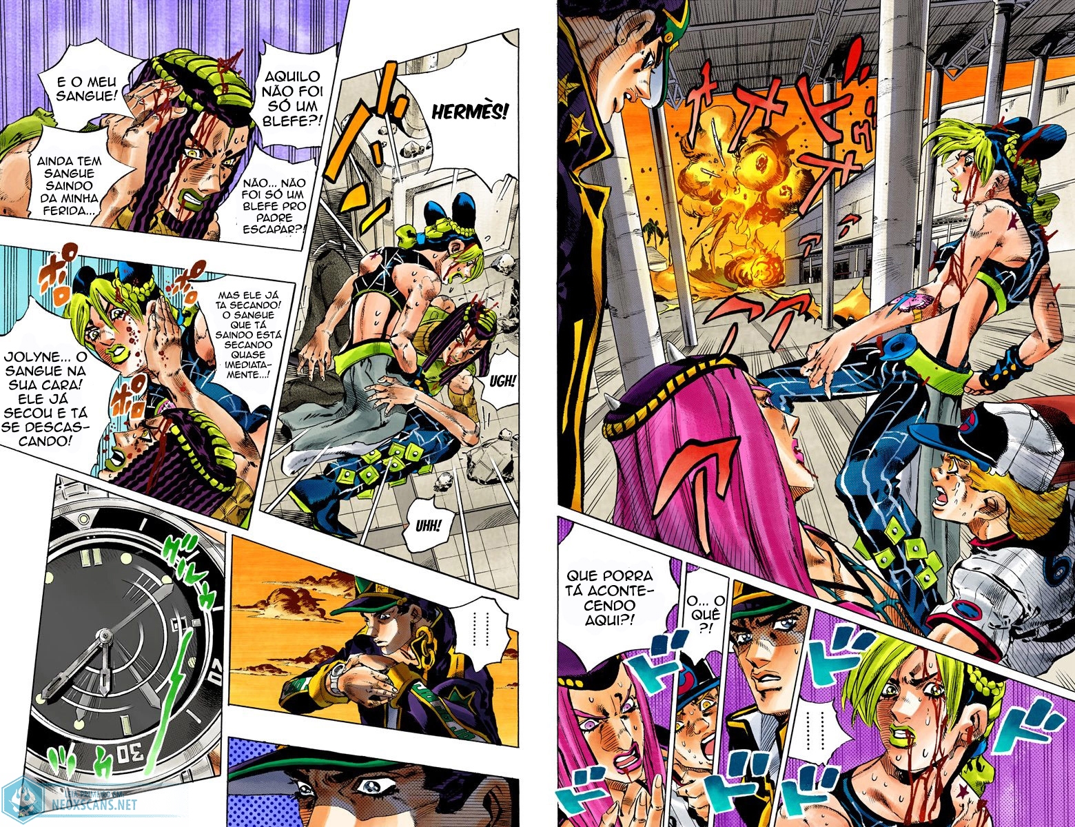 JoJo’s Bizarre Adventure Part 6: Stone Ocean (Colored Edition) Capítulo 150 Página 8
