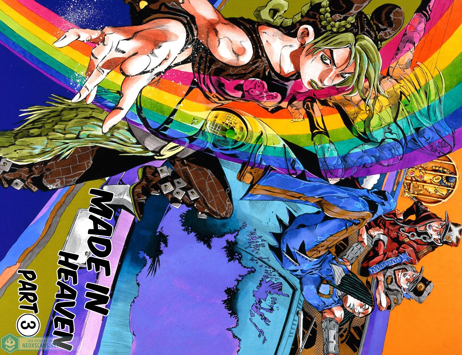 JoJo’s Bizarre Adventure Part 6: Stone Ocean (Colored Edition) Capítulo 151 Página 3