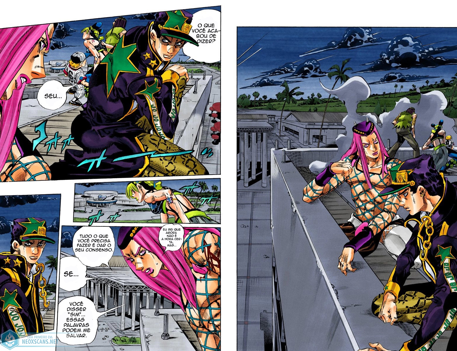 JoJo’s Bizarre Adventure Part 6: Stone Ocean (Colored Edition) Capítulo 151 Página 4