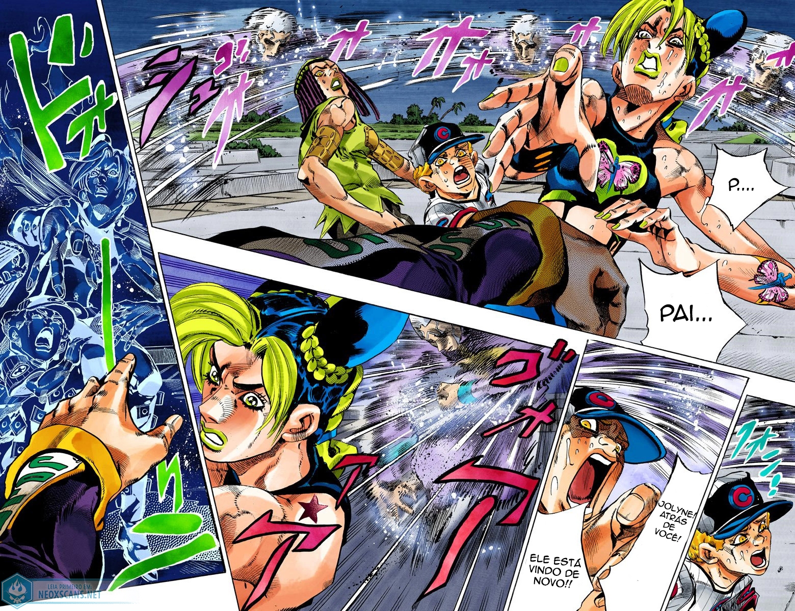 JoJo’s Bizarre Adventure Part 6: Stone Ocean (Colored Edition) Capítulo 152 Página 4