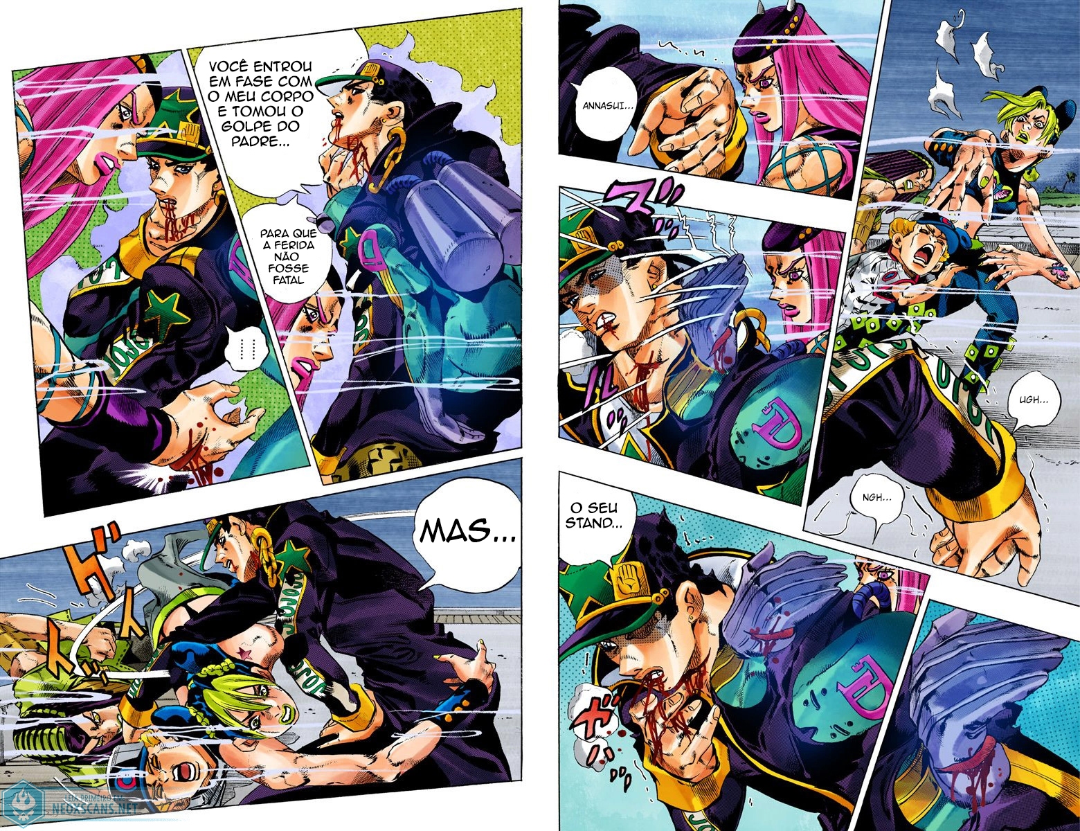 JoJo’s Bizarre Adventure Part 6: Stone Ocean (Colored Edition) Capítulo 152 Página 5