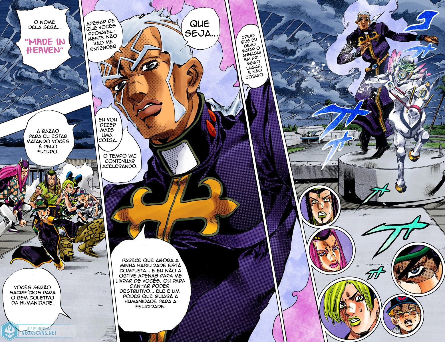 JoJo’s Bizarre Adventure Part 6: Stone Ocean (Colored Edition) Capítulo 152 Página 8