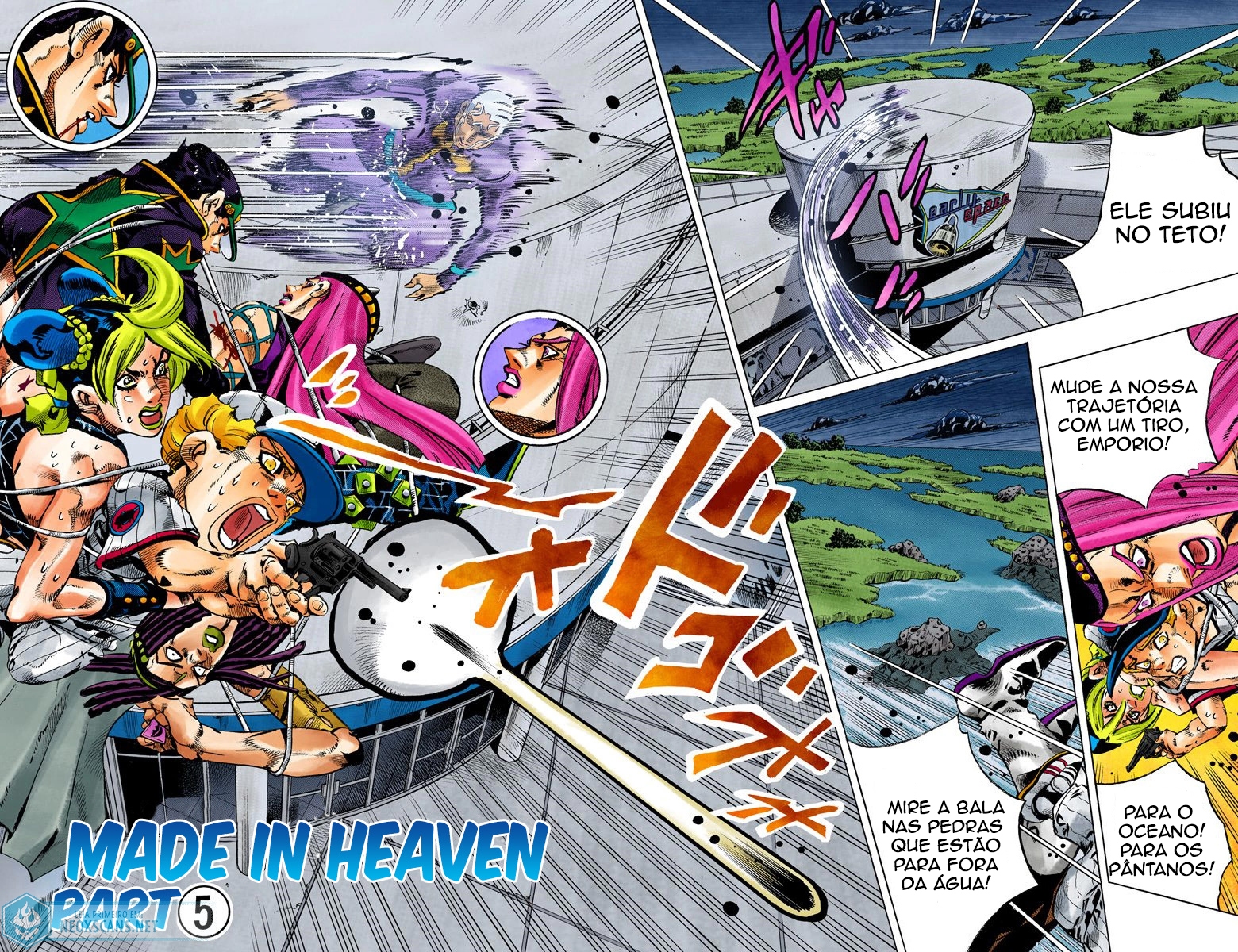 JoJo’s Bizarre Adventure Part 6: Stone Ocean (Colored Edition) Capítulo 153 Página 3