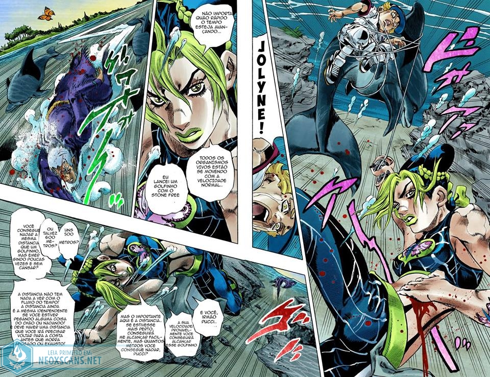 JoJo’s Bizarre Adventure Part 6: Stone Ocean (Colored Edition) Capítulo 155 Página 6