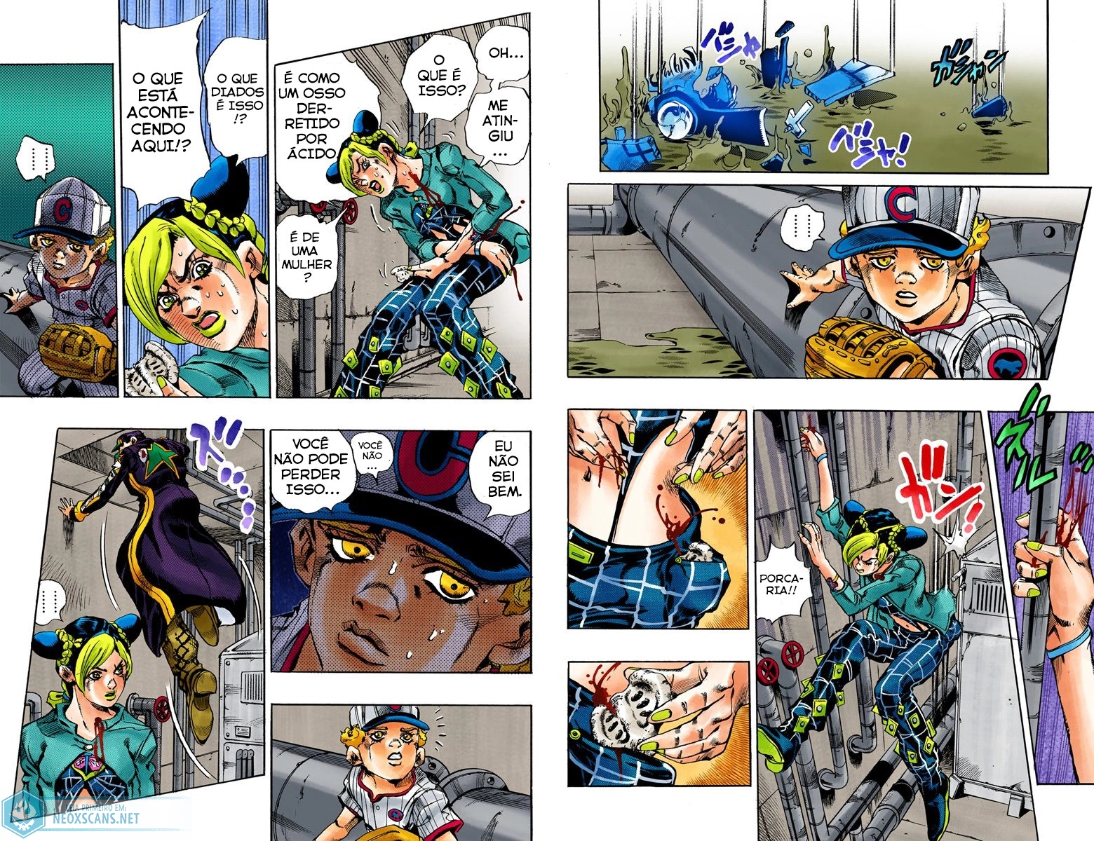 JoJo’s Bizarre Adventure Part 6: Stone Ocean (Colored Edition) Capítulo 16 Página 3