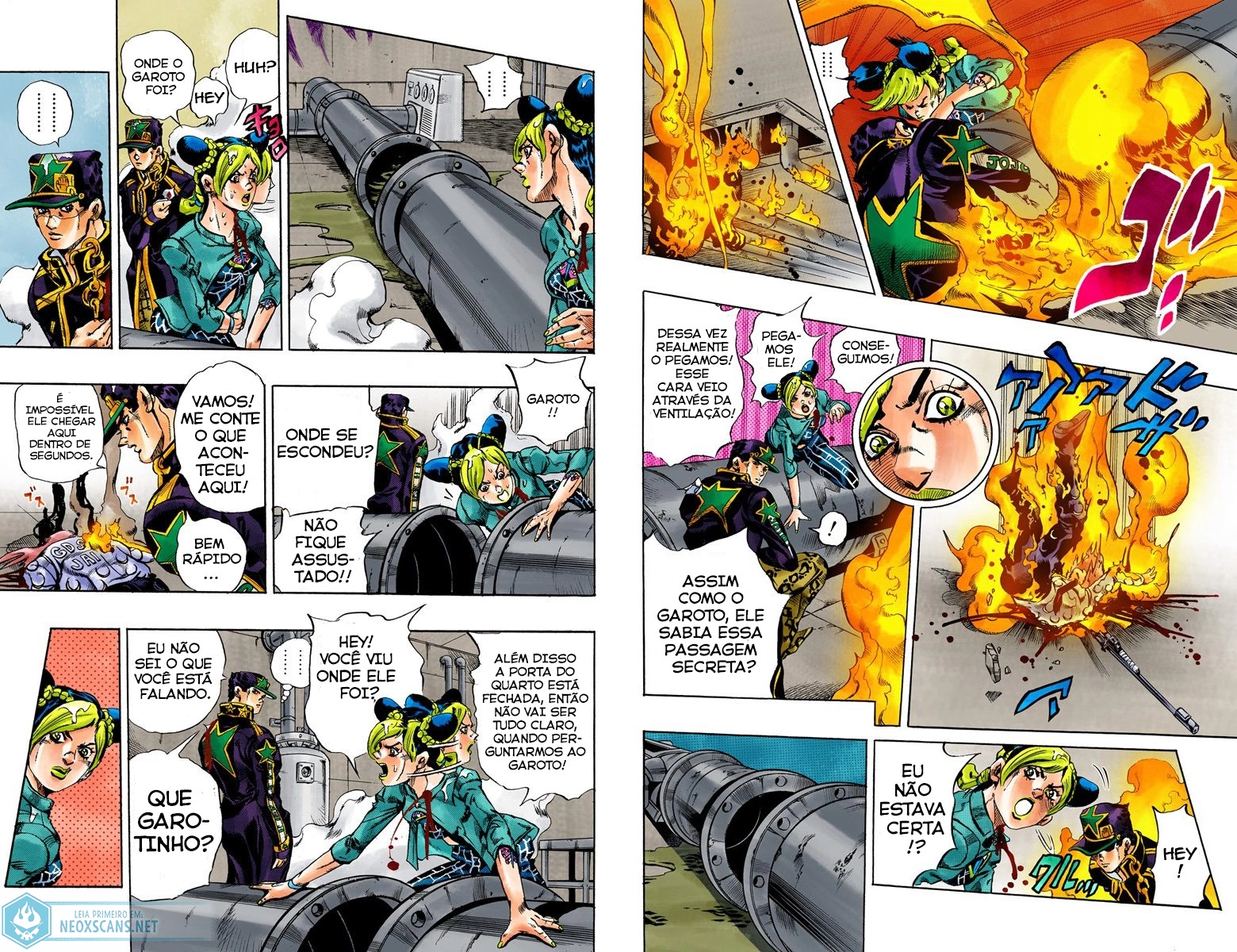 JoJo’s Bizarre Adventure Part 6: Stone Ocean (Colored Edition) Capítulo 16 Página 7