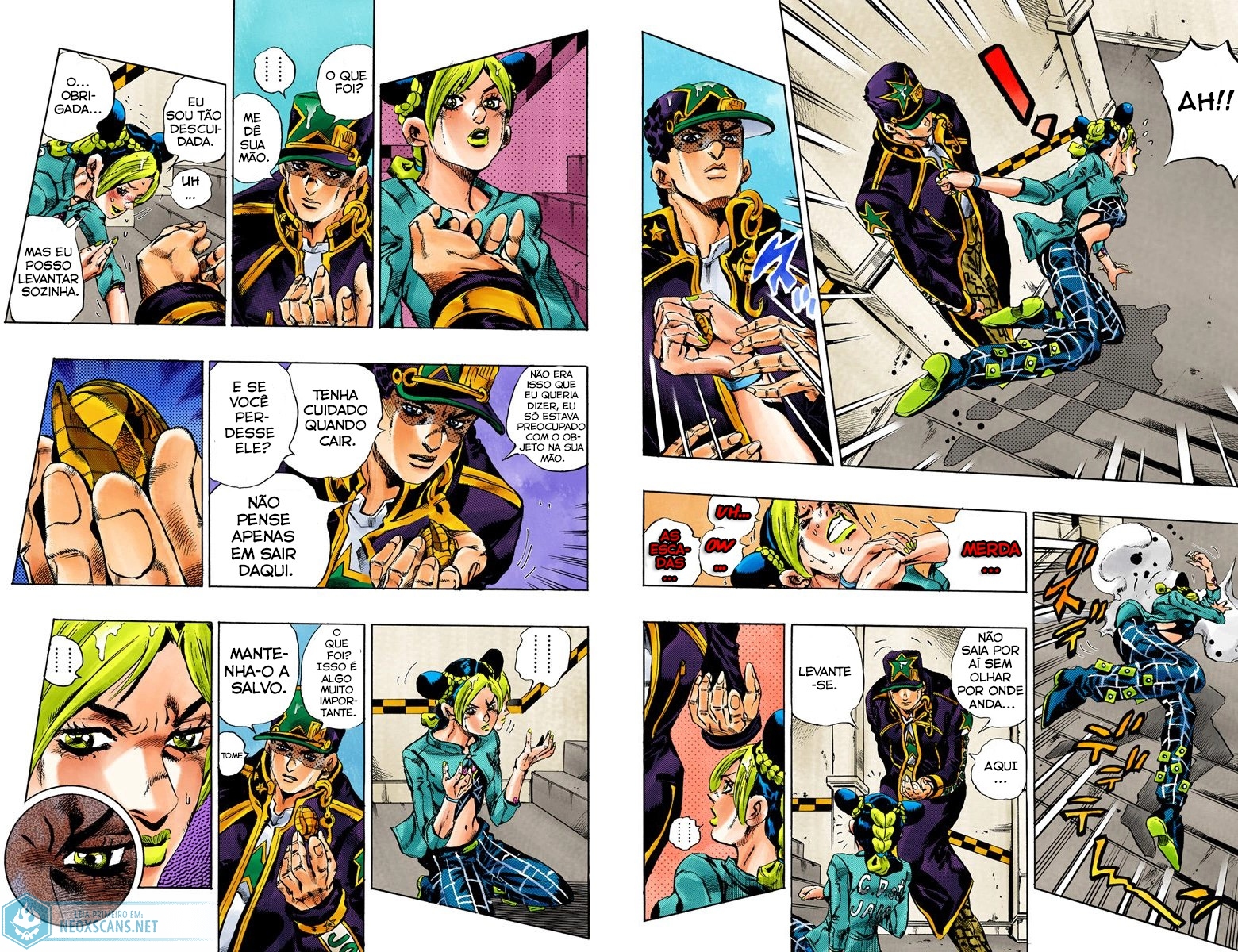 JoJo’s Bizarre Adventure Part 6: Stone Ocean (Colored Edition) Capítulo 18 Página 4