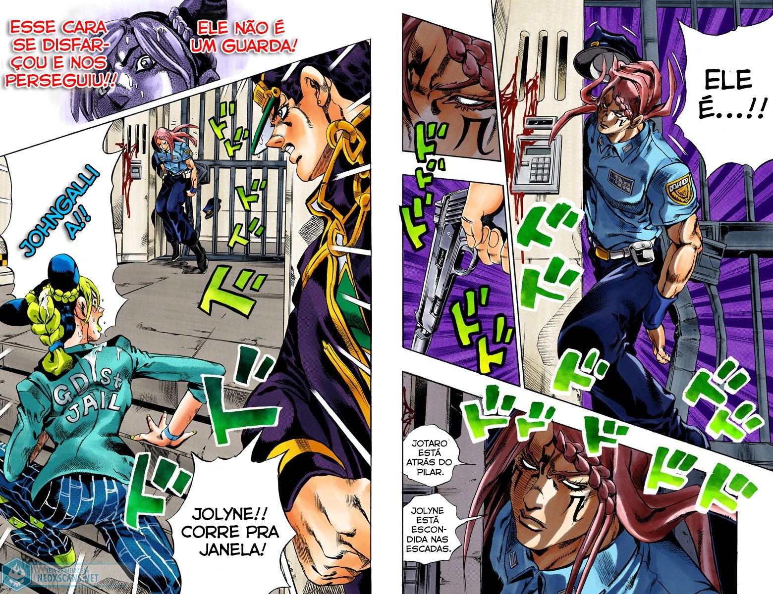 JoJo’s Bizarre Adventure Part 6: Stone Ocean (Colored Edition) Capítulo 18 Página 7
