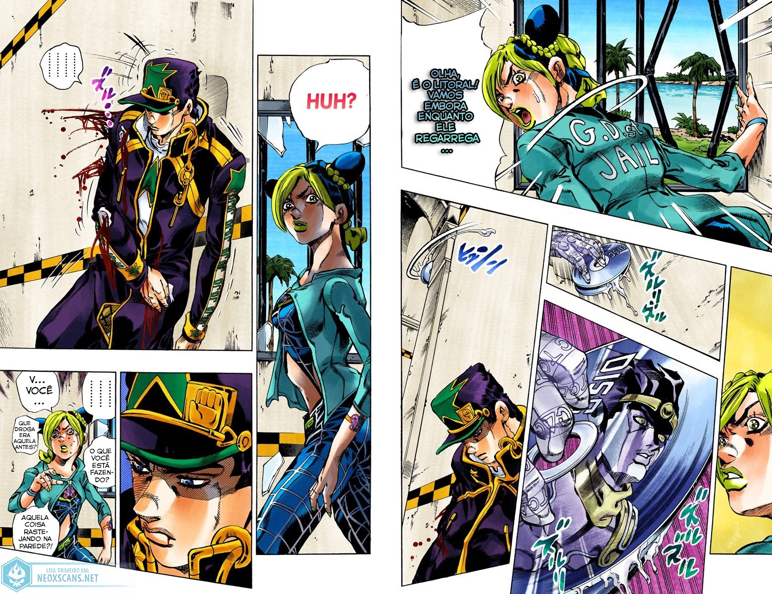 JoJo’s Bizarre Adventure Part 6: Stone Ocean (Colored Edition) Capítulo 19 Página 5