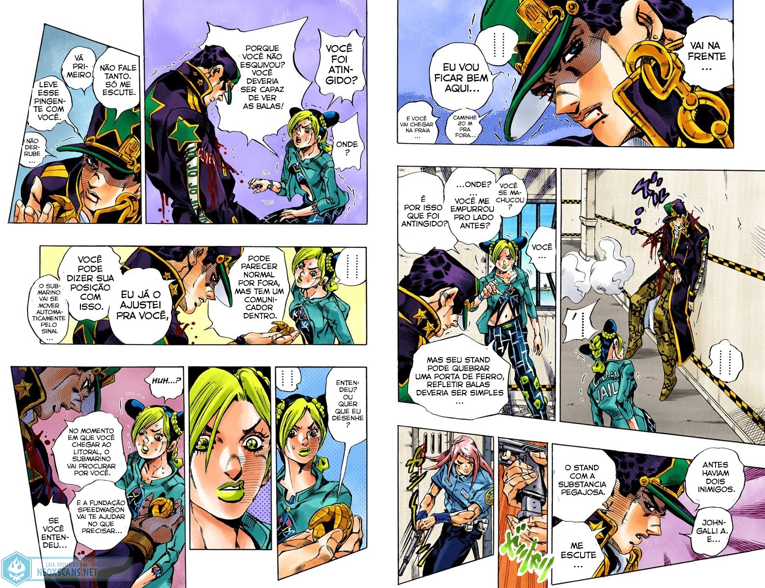 JoJo’s Bizarre Adventure Part 6: Stone Ocean (Colored Edition) Capítulo 19 Página 6