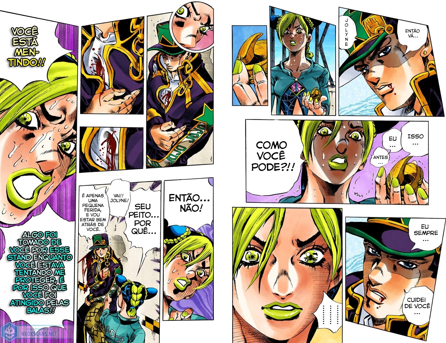 JoJo’s Bizarre Adventure Part 6: Stone Ocean (Colored Edition) Capítulo 19 Página 7