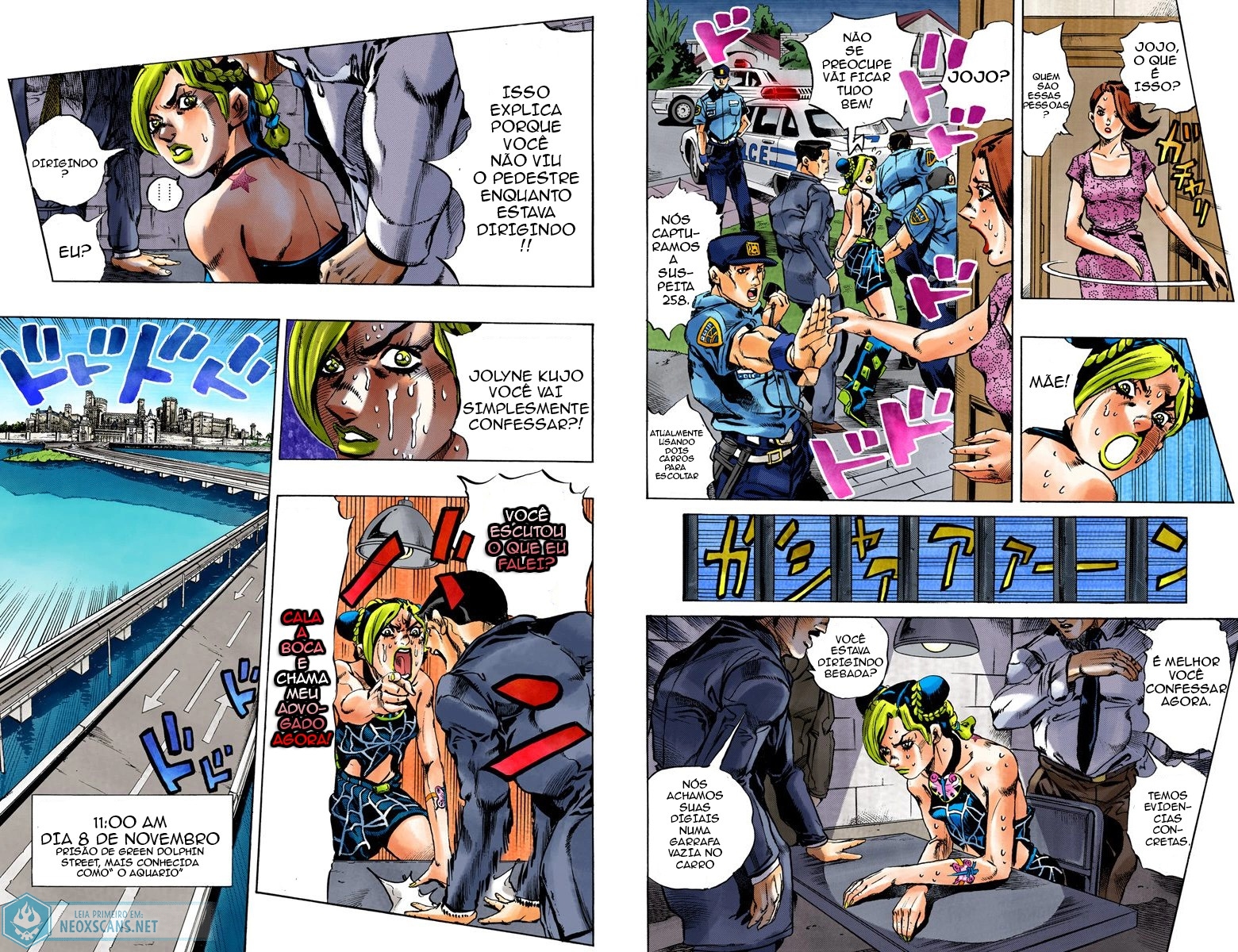 JoJo’s Bizarre Adventure Part 6: Stone Ocean (Colored Edition) Capítulo 2 Página 10