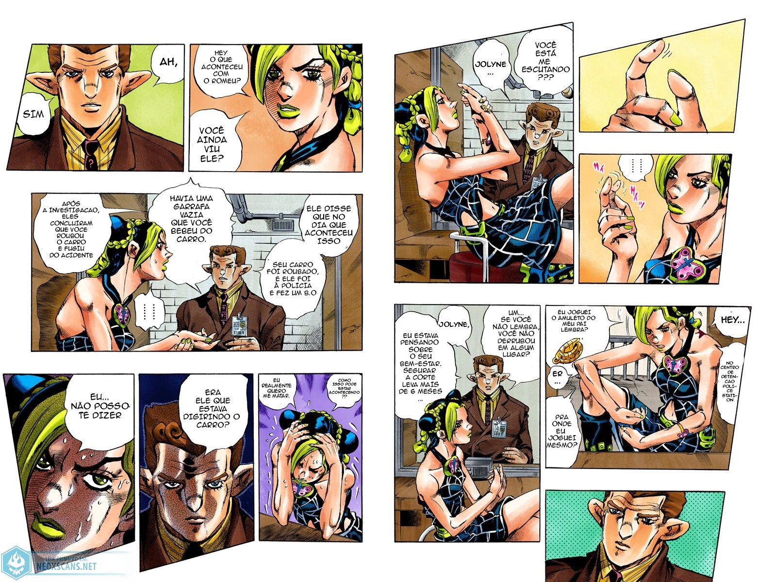 JoJo’s Bizarre Adventure Part 6: Stone Ocean (Colored Edition) Capítulo 2 Página 11