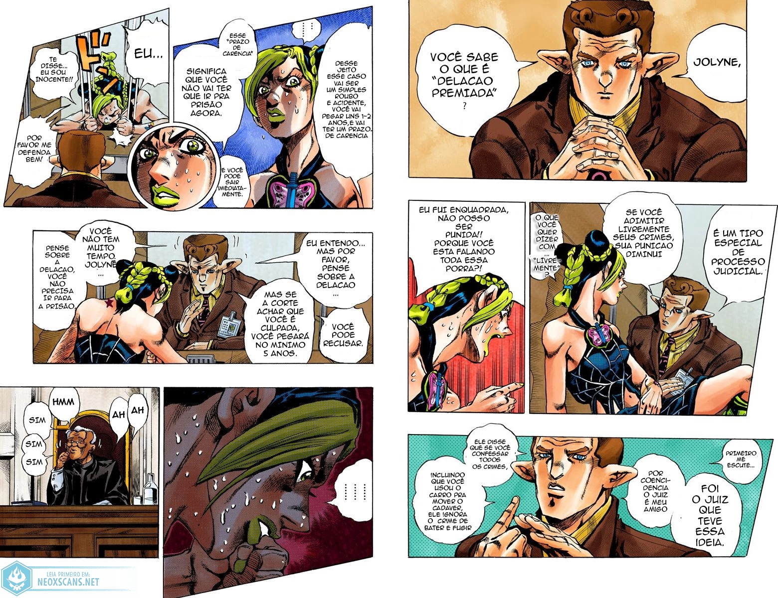 JoJo’s Bizarre Adventure Part 6: Stone Ocean (Colored Edition) Capítulo 2 Página 12